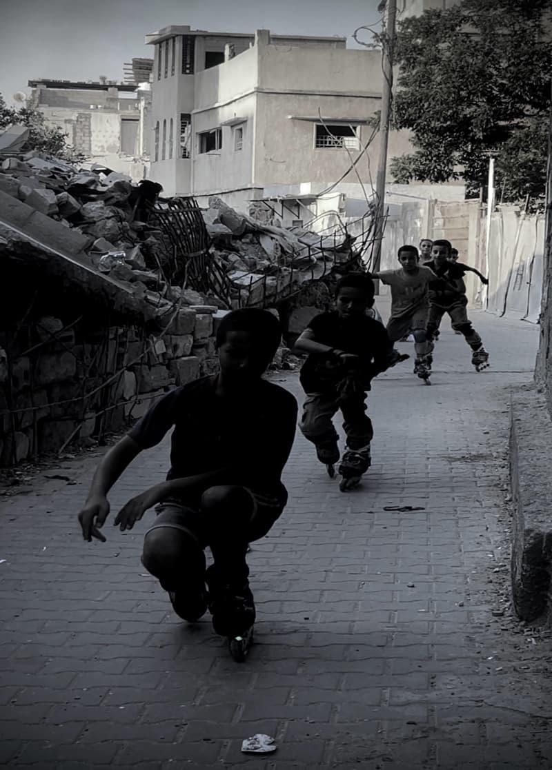 The Right to Play: Gaza’s Children Navigate Roller-Skating Under the Shadow of Amputation