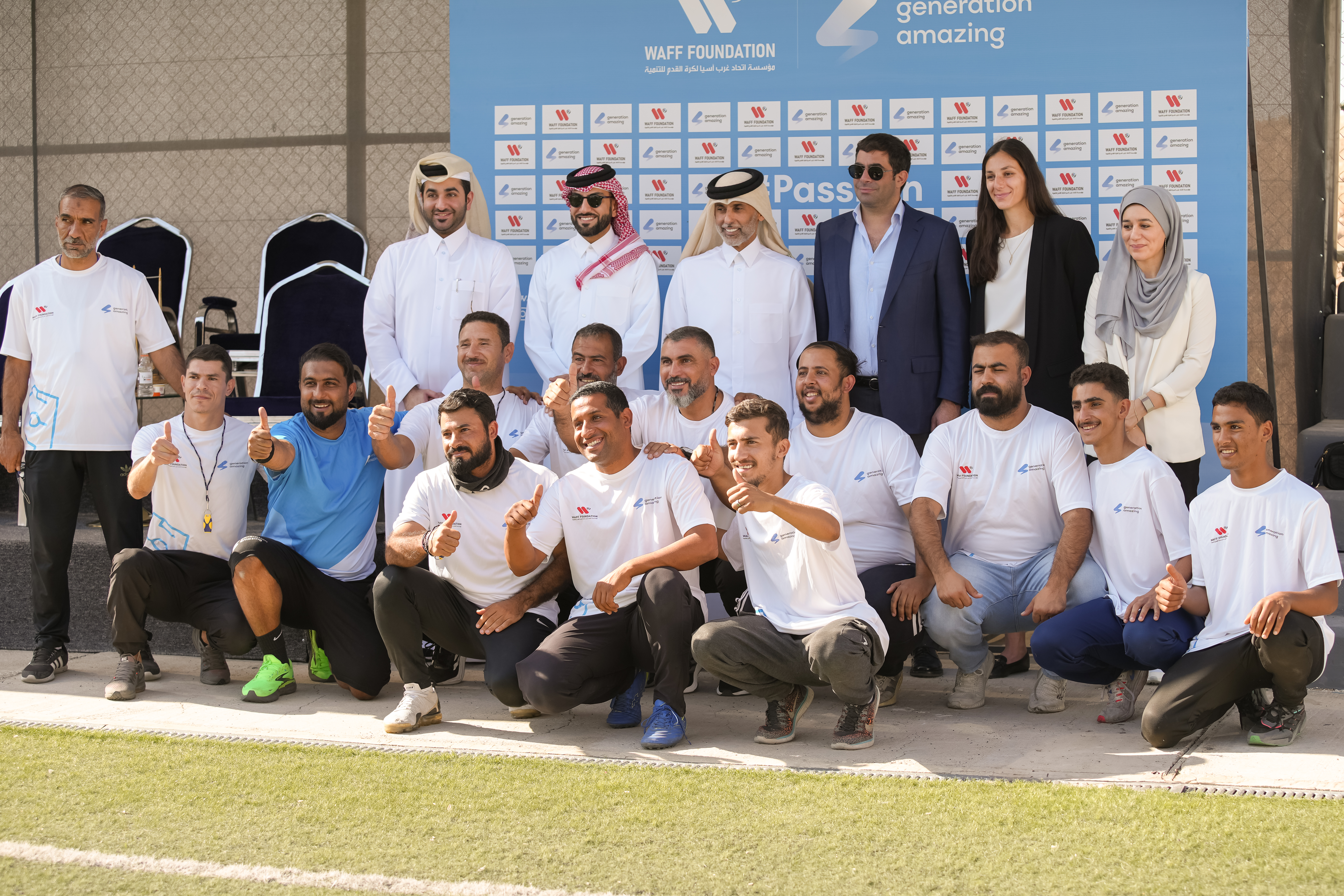 WAFF Foundation and GA Foundation Ink Partnership to Empower Marginalised Youth in Jordan Through Sport