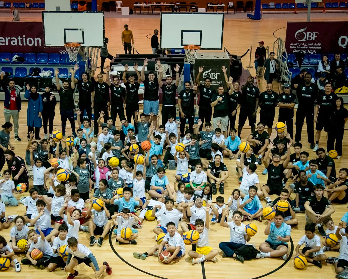 Hoops for All Basketball Camp: A FIBA Foundation Initiative Led by Abdulrahim Abuissa Launches in Qatar to Promote Social Integration and Unity