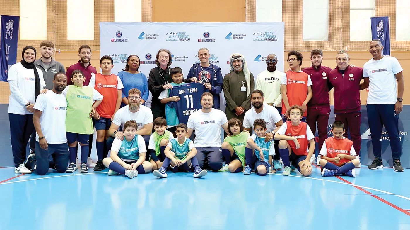 PSG FOR COMMUNITIES LAUNCHES  « ONE TEAM – ONZE DE LÉGENDE » PROGRAM IN DOHA